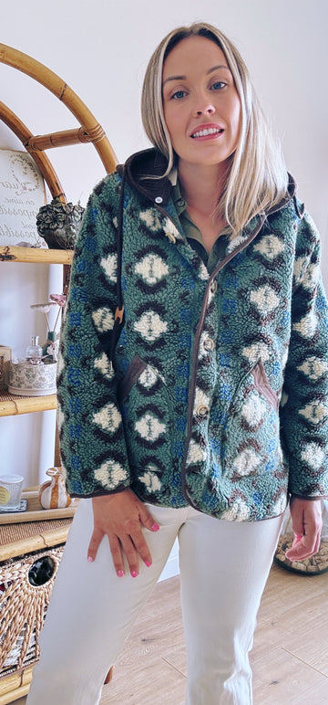 VESTE MOUMOUTE GABRILLE KAKI